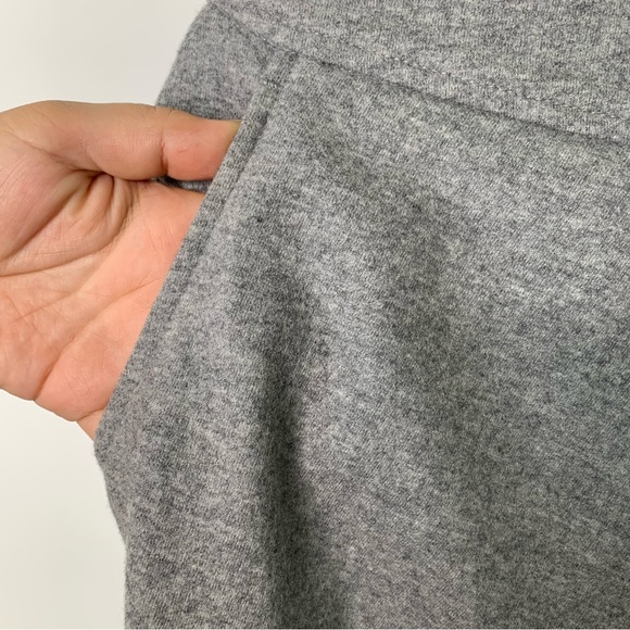 GUNEX For Brunello Cucinelli Women's Grey Pencil Pleated Wool Skirt Size 6 - Picture 5 of 10